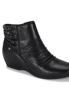 Baretraps Women's Peanut Ankle Rebound Bootie Black Size 9M $99